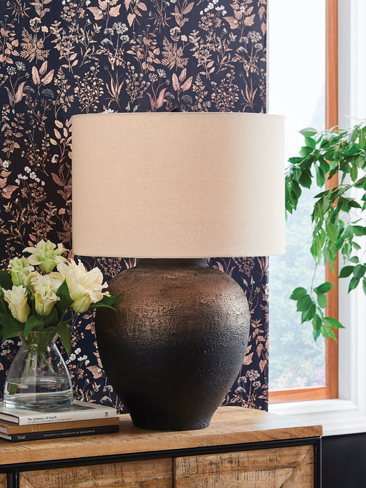 Newgerhard Table Lamp - Golden Home Furniture 