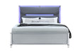 Lando Silver Bed - Golden Home Furniture (Columbus, OH) - Multi Location