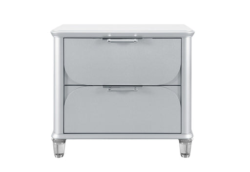 Lando Silver Nightstand - Golden Home Furniture (Columbus, OH) - Multi Location