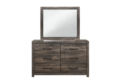 Linwood Dark Oak Mirror - Golden Home Furniture (Columbus, OH) - Multi Location
