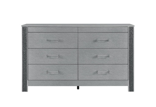 Logan Silver Dresser - Golden Home Furniture (Columbus, OH) - Multi Location