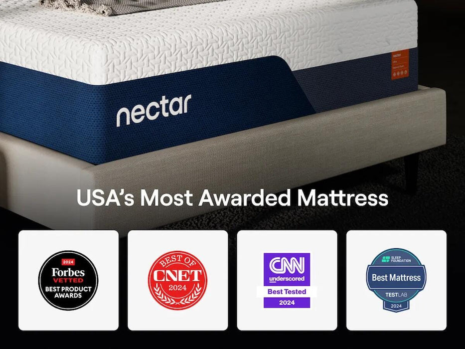 Nectar Ultra Memory Foam Mattress - Golden Home Furniture 