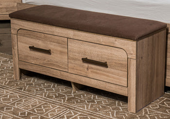 Kinlanni Bedroom Storage Bench - Golden Home Furniture (Columbus, OH) - Multi Location