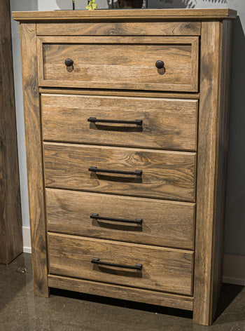 Rusticott Chest of Drawers - Golden Home Furniture 