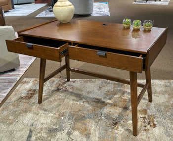 Lyncott 46" Home Office Desk - Golden Home Furniture 