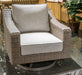 Laguna Heights Swivel Lounge with Cushion - Golden Home Furniture 