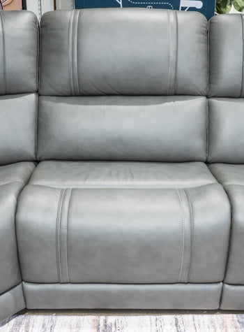 5Z - Pittson Power Sectional Reclining Sofa - Golden Home Furniture (Columbus, OH) - Multi Location