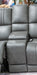 5Z - Pittson Power Reclining Sectional Loveseat with Console - Golden Home Furniture (Columbus, OH) - Multi Location