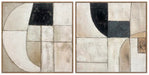Bexlen Wall Art (Set of 2) - Golden Home Furniture (Columbus, OH) - Multi Location