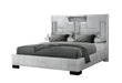 Oscar Grey Bed No Wood Trim - Golden Home Furniture (Columbus, OH) - Multi Location