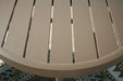 Mission Beach Outdoor Table and 2 Chairs - Golden Home Furniture 