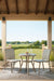 Mission Beach Outdoor Table and 2 Chairs - Golden Home Furniture 