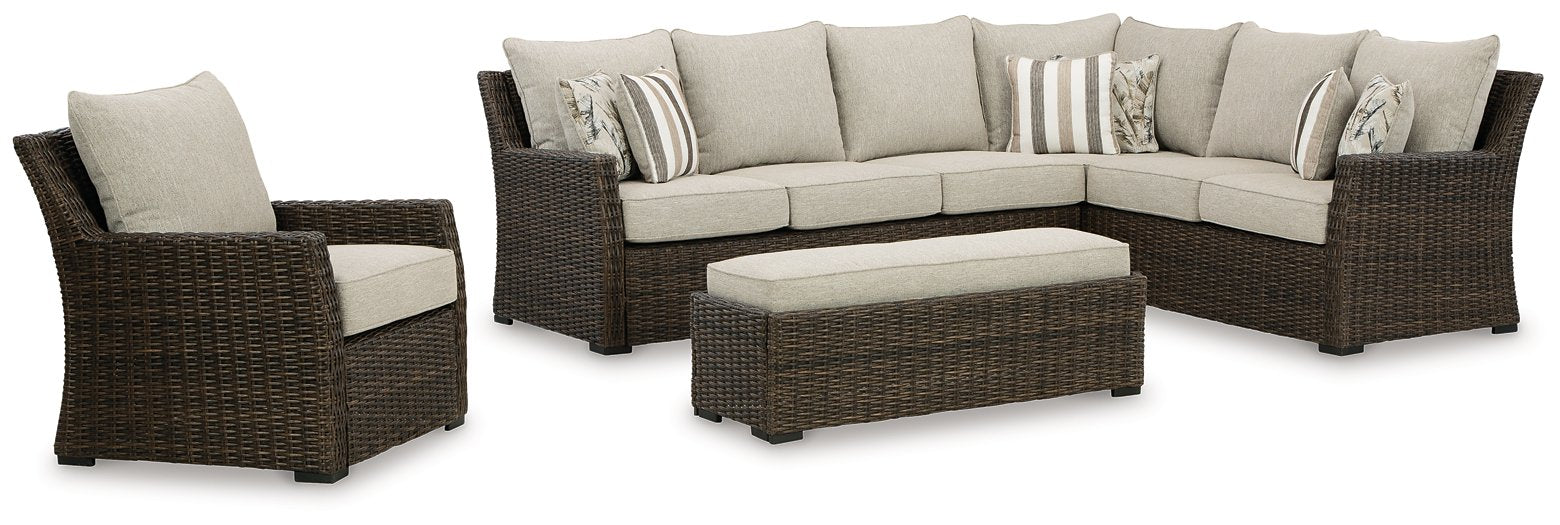 Brook Ranch Outdoor Package - Golden Home Furniture (Columbus, OH) - Multi Location