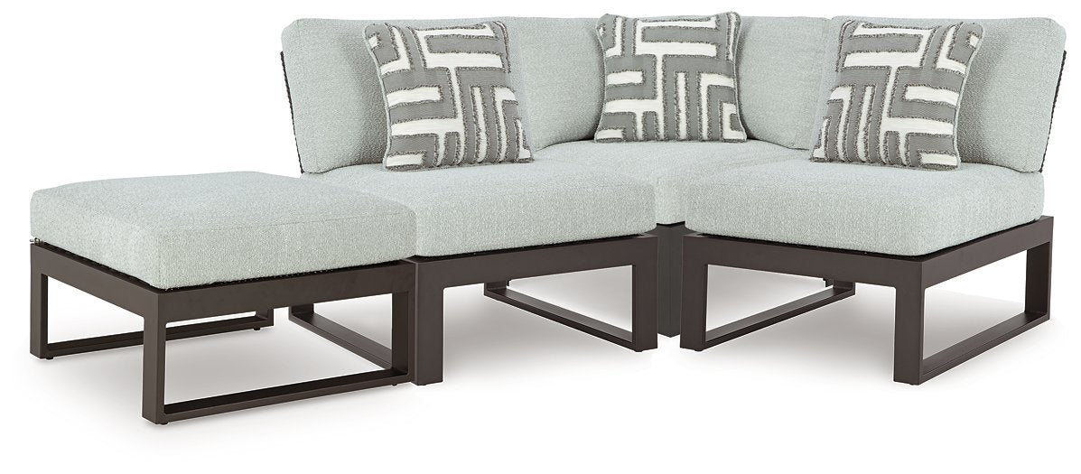 Beachloft Outdoor Sectional - Golden Home Furniture 