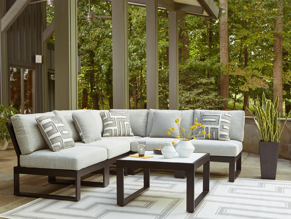 Beachloft Outdoor Sectional - Golden Home Furniture 