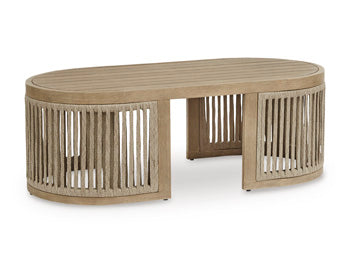 Serena Shores Outdoor Coffee Table - Golden Home Furniture 