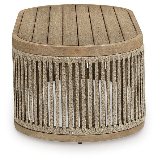 Serena Shores Outdoor Coffee Table - Golden Home Furniture 