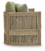 Serena Shores Outdoor Sofa with Cushion - Golden Home Furniture 