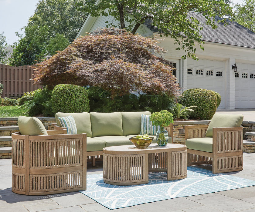 Serena Shores Outdoor Seating Set - Golden Home Furniture 