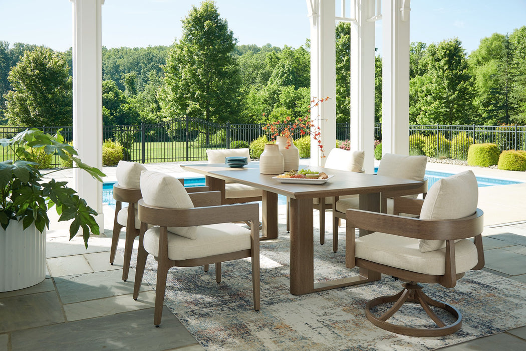 Serene Bay Outdoor Dining Set - Golden Home Furniture 