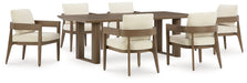 Serene Bay Outdoor Dining Set - Golden Home Furniture 