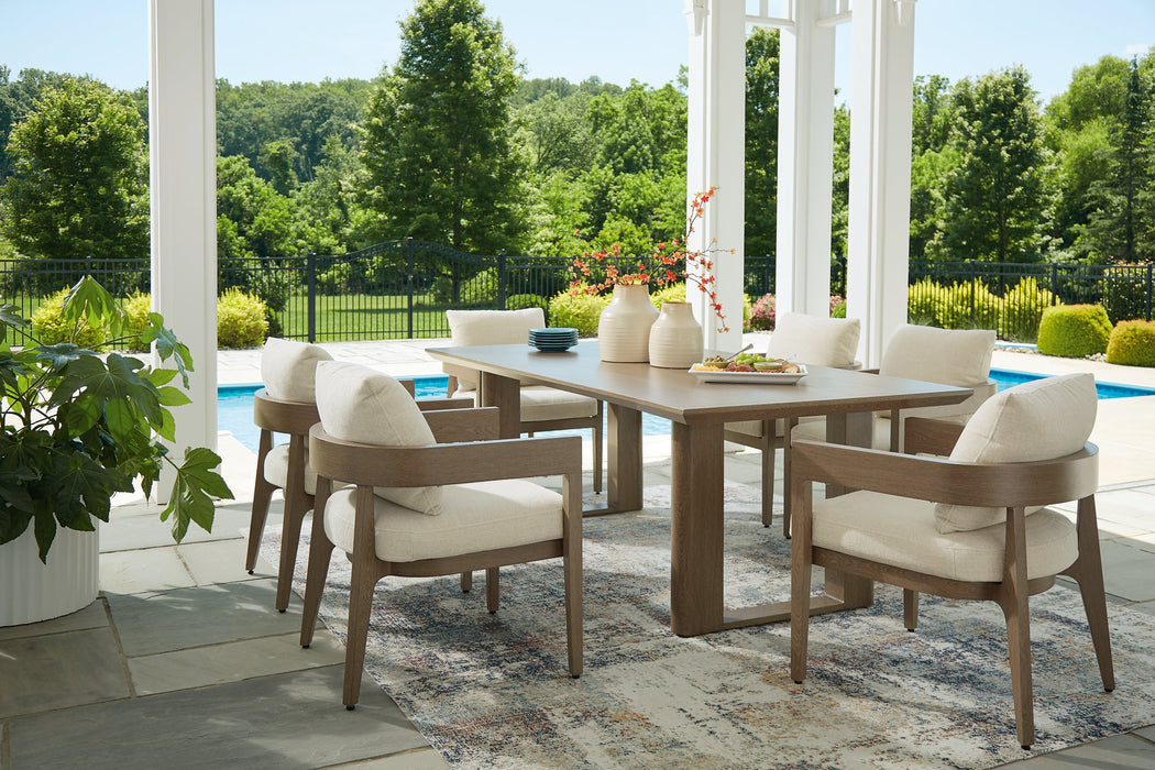 Serene Bay Outdoor Dining Set - Golden Home Furniture 