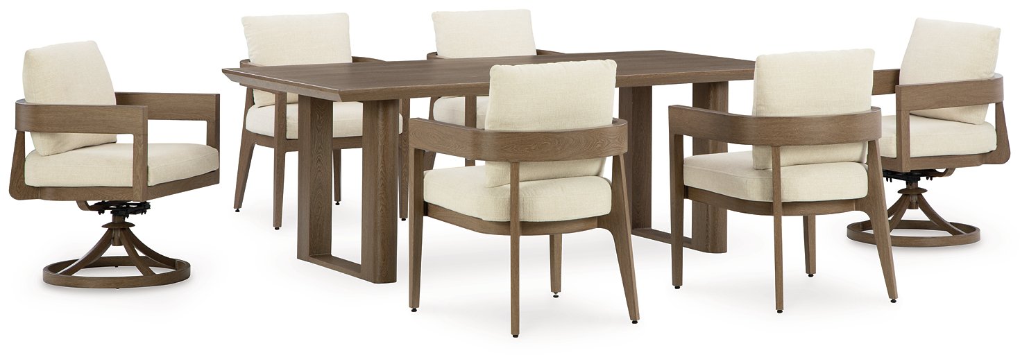 Serene Bay Outdoor Dining Set - Golden Home Furniture 