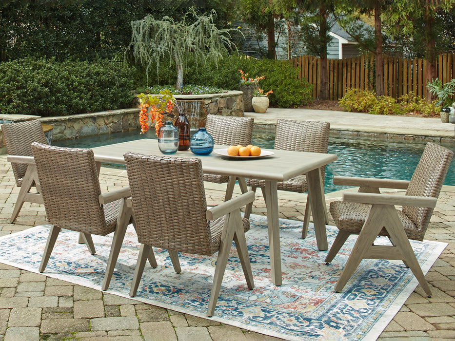Cliff Trails Outdoor Dining Package - Golden Home Furniture (Columbus, OH) - Multi Location