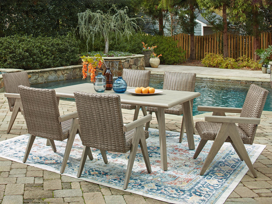 Cliff Trails Outdoor Dining Package - Golden Home Furniture (Columbus, OH) - Multi Location