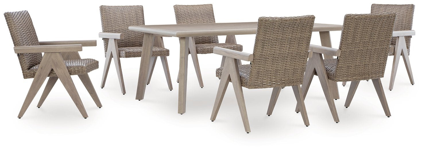 Cliff Trails Outdoor Dining Package - Golden Home Furniture (Columbus, OH) - Multi Location