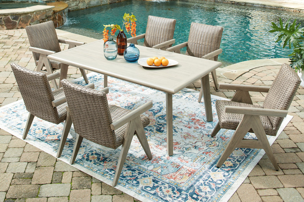 Cliff Trails Outdoor Dining Package - Golden Home Furniture (Columbus, OH) - Multi Location