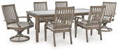 Rainier Ranch Outdoor Dining Package - Golden Home Furniture (Columbus, OH) - Multi Location