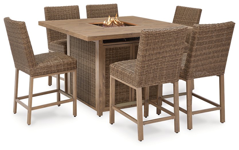 Walton Bridge Outdoor Dining Set - Golden Home Furniture 