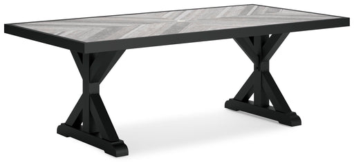 Beachcroft Outdoor Dining Table - Golden Home Furniture 