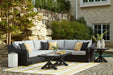 Beachcroft Outdoor Sectional - Golden Home Furniture 