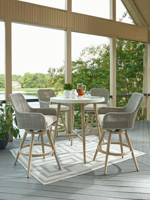 Seton Creek Outdoor Dining Package - Golden Home Furniture (Columbus, OH) - Multi Location