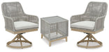 Seton Creek Outdoor Seating Set - Golden Home Furniture 