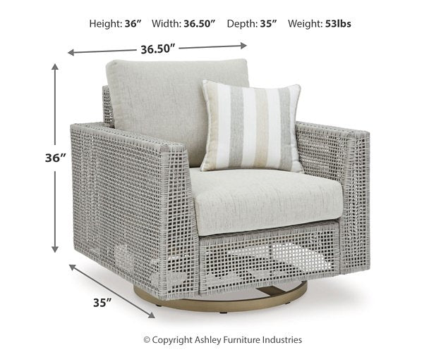 Seton Creek Outdoor Seating Set - Golden Home Furniture 