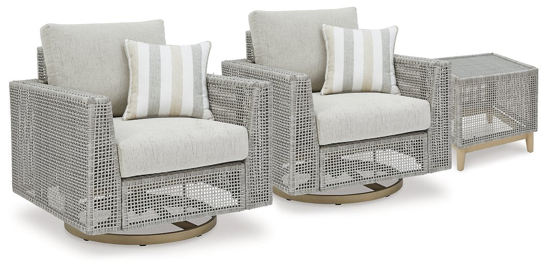 Seton Creek Outdoor Seating Set - Golden Home Furniture 