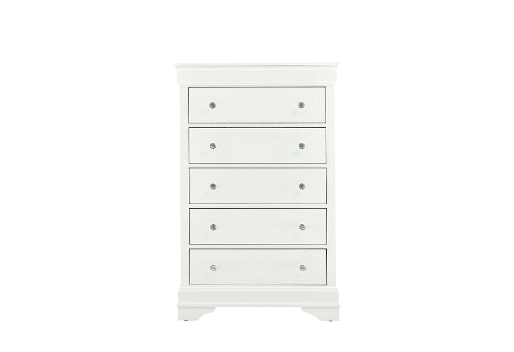 Pompei Metallic Chest - Golden Home Furniture (Columbus, OH) - Multi Location