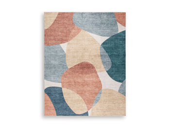 Chanleigh Washable 7'6" x 9'6" Area Rug - Golden Home Furniture (Columbus, OH) - Multi Location