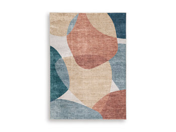 Chanleigh Washable 5' x 7' Area Rug - Golden Home Furniture (Columbus, OH) - Multi Location