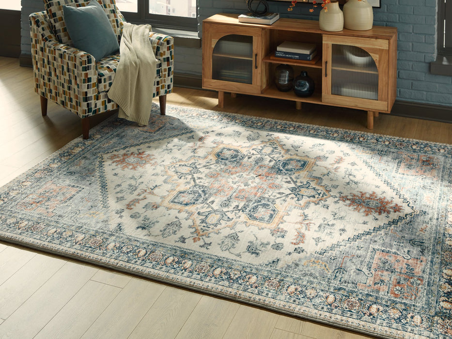 Wallney Area Rug - Golden Home Furniture 