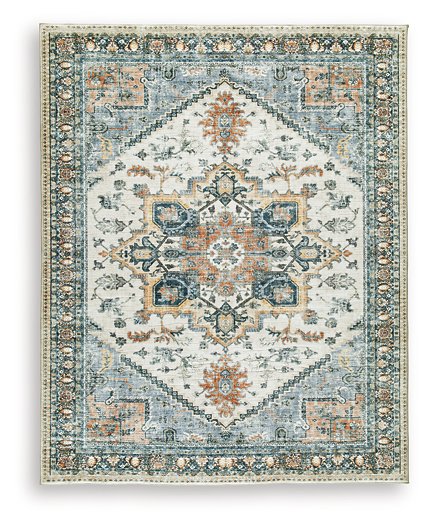 Wallney Area Rug - Golden Home Furniture 