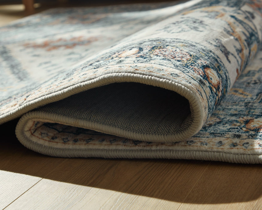 Wallney Area Rug - Golden Home Furniture 