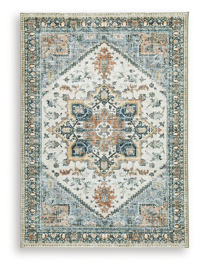 Wallney Area Rug - Golden Home Furniture 