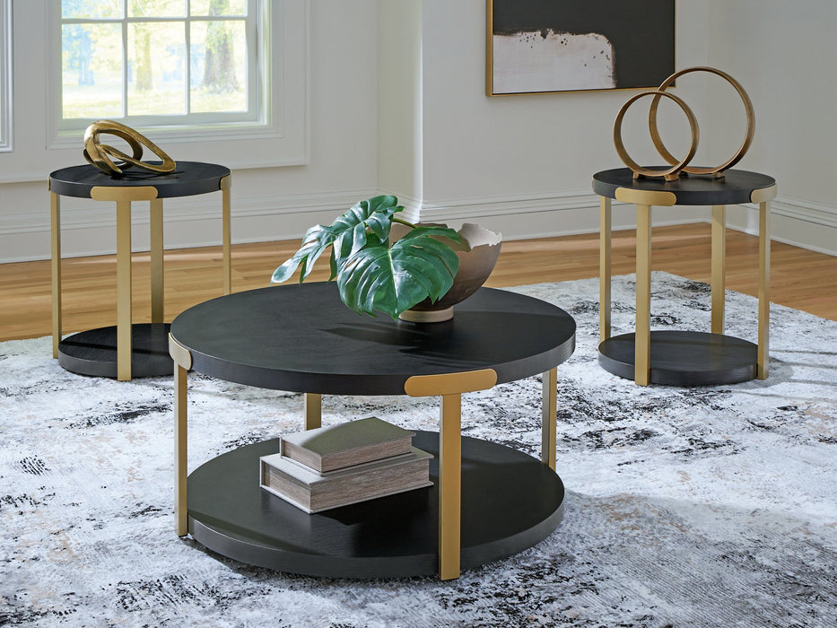 Shylore Table (Set of 3) - Golden Home Furniture 
