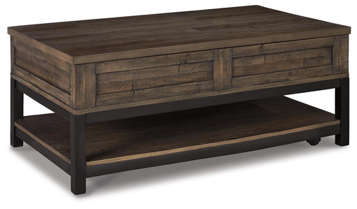 Johurst Coffee Table with Lift Top - Golden Home Furniture 