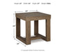 Cariton End Table - Golden Home Furniture 