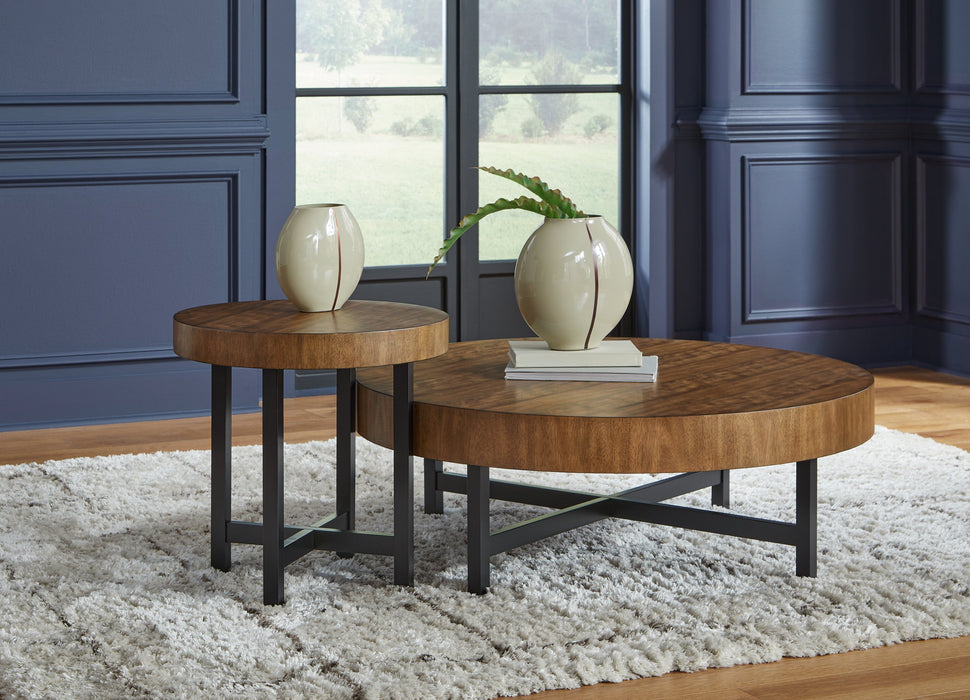 Steenlage Table (Set of 2) - Golden Home Furniture 